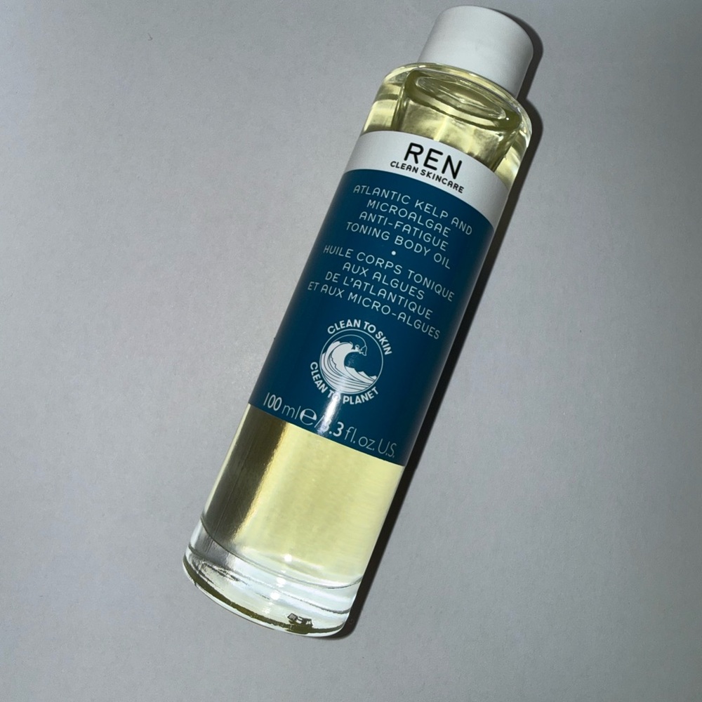 NEW REN Atlantic Kelp & Microalgae Anti-Fatigue Toning Body Oil - 3.3 oz - Picture 2 of 7
